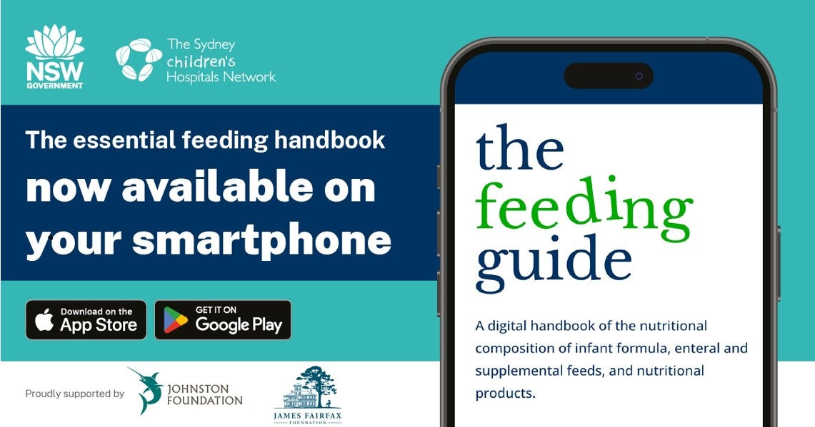 The Feeding Guide 8th edition by James Fairfax Institute of Paediatric Nutrition