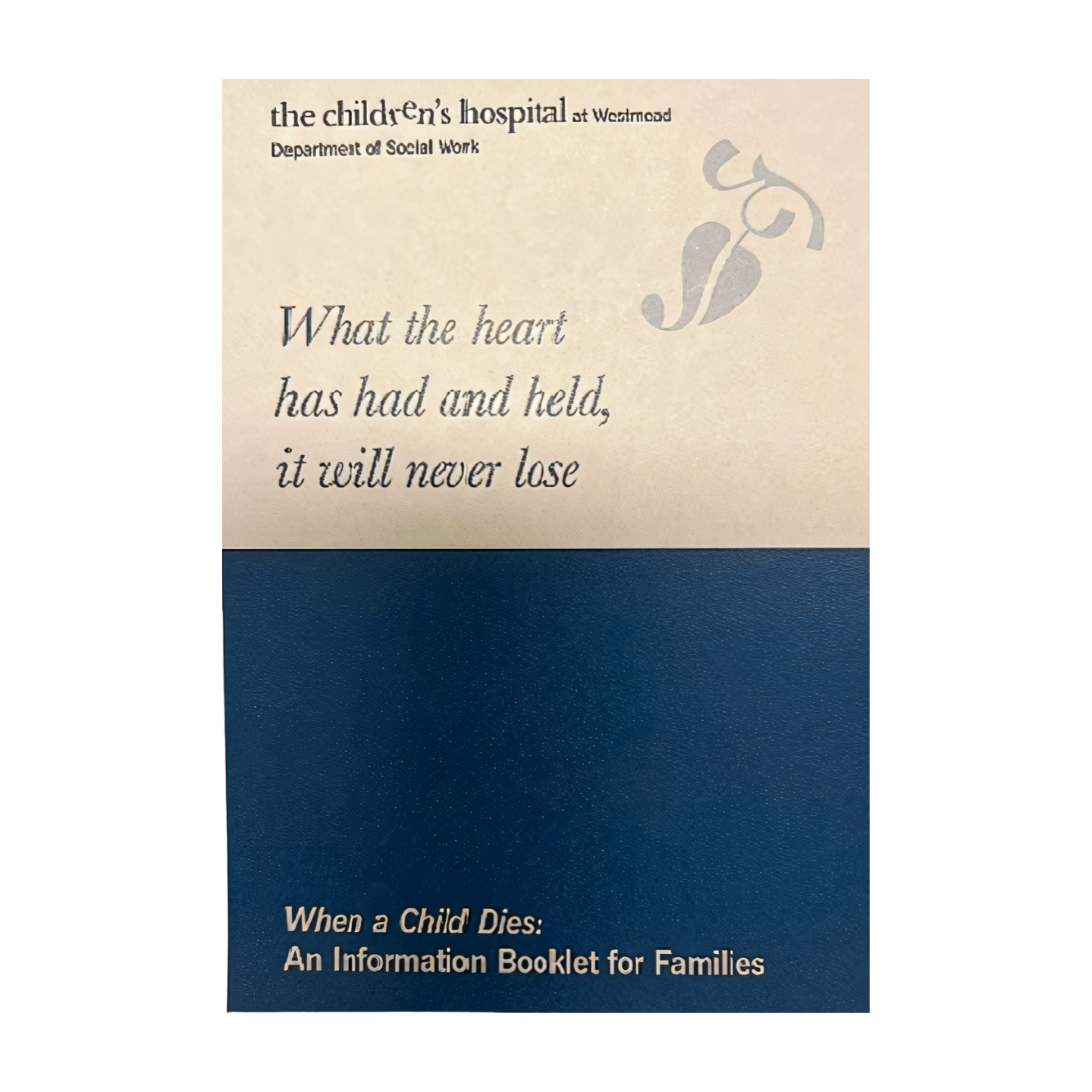 When a child dies: An information booklet for families - eBook - PDF