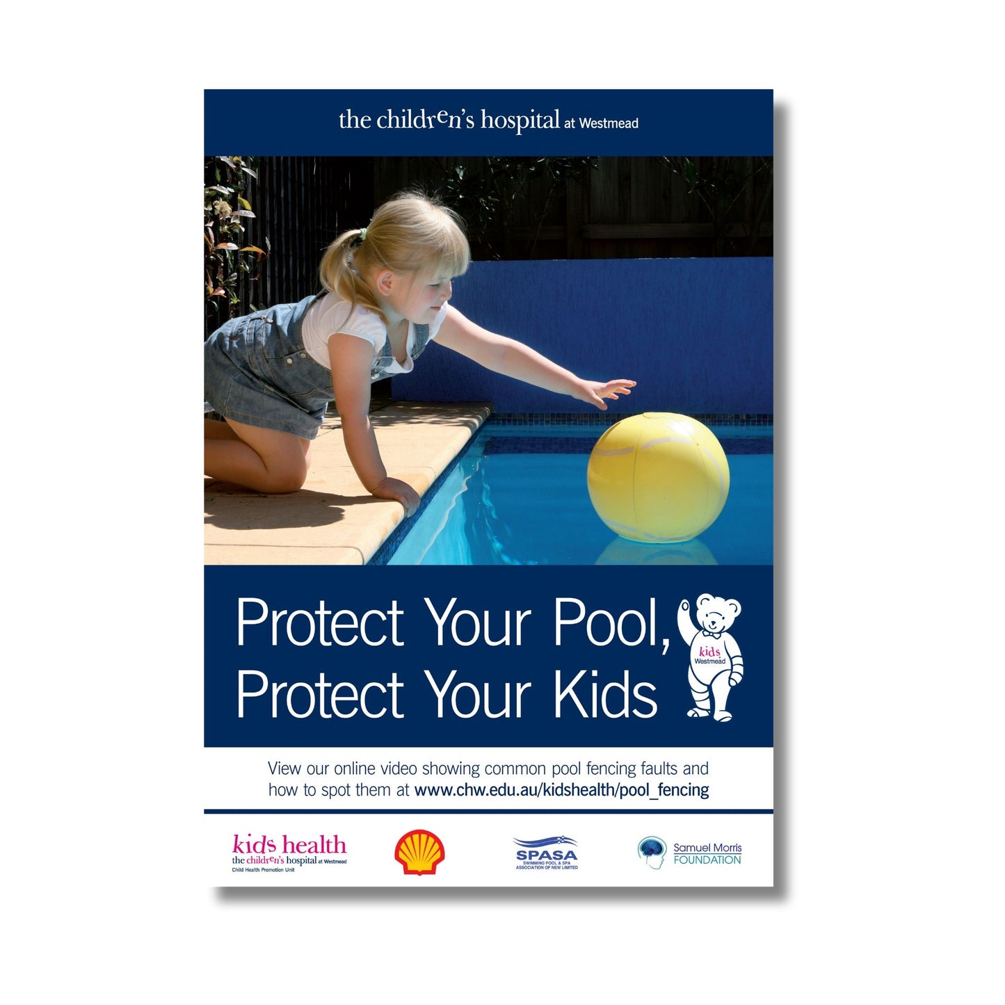 Protect Your Pool, Protect Your Kids - Poster