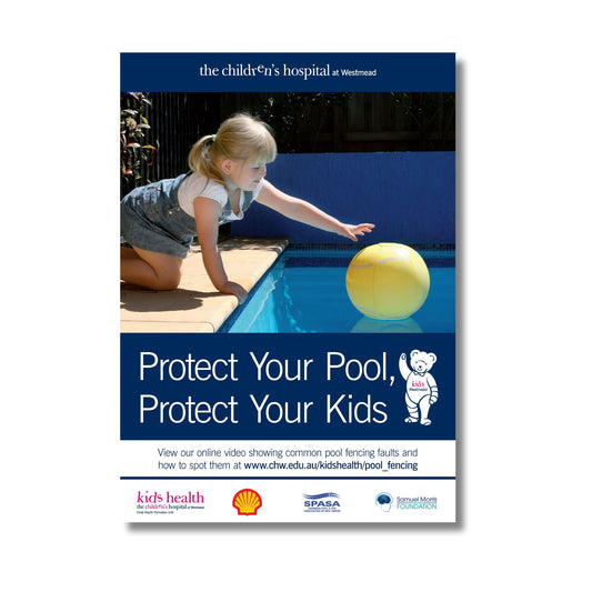 Protect Your Pool, Protect Your Kids - Poster