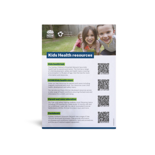 Kids Health Resource Handout Download Resource - PDF