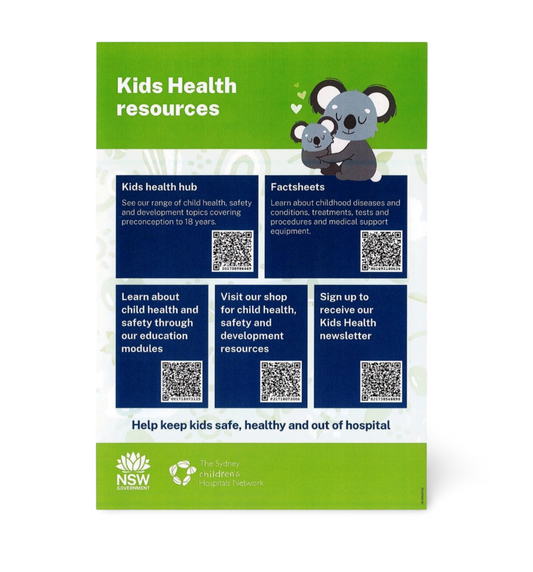 Kids Health Resource Handout Download Resource - PDF