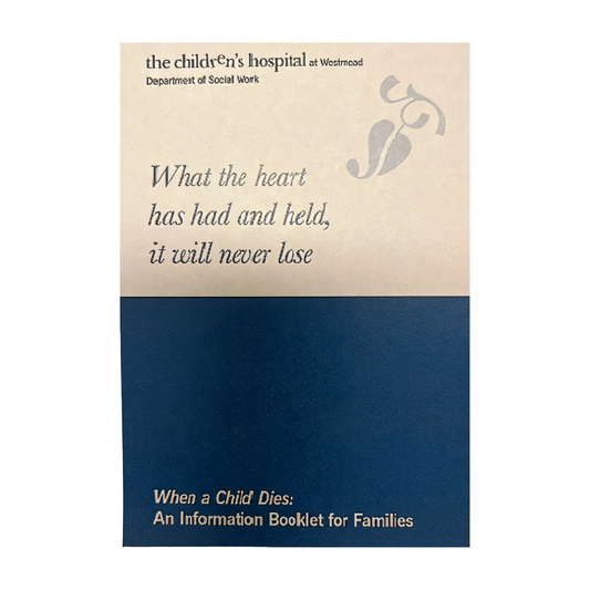 When a child dies: An information booklet for families - E-Book - PDF